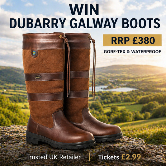 Win these £380 Dubarry Galway Leather Boots