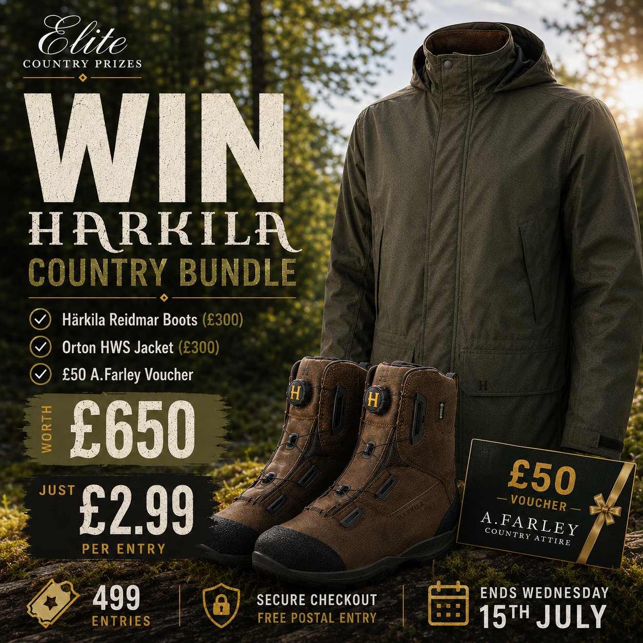 Win Härkila Country Bundle - Worth £650!