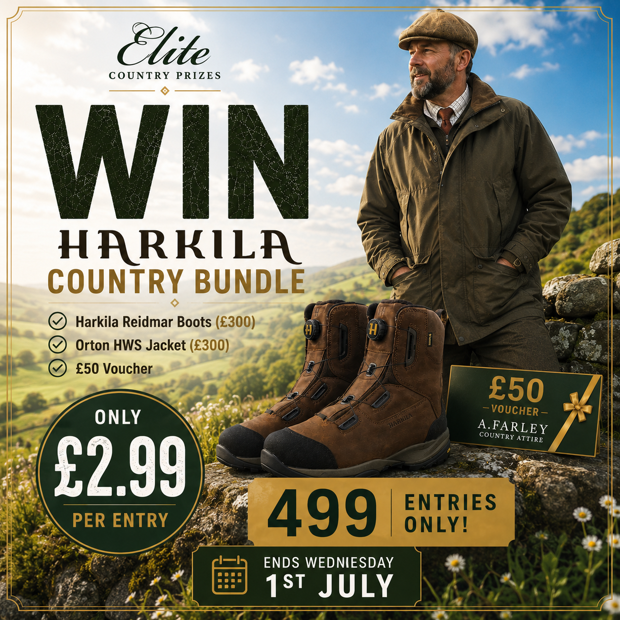 Win Härkila Country Bundle - Worth £650!