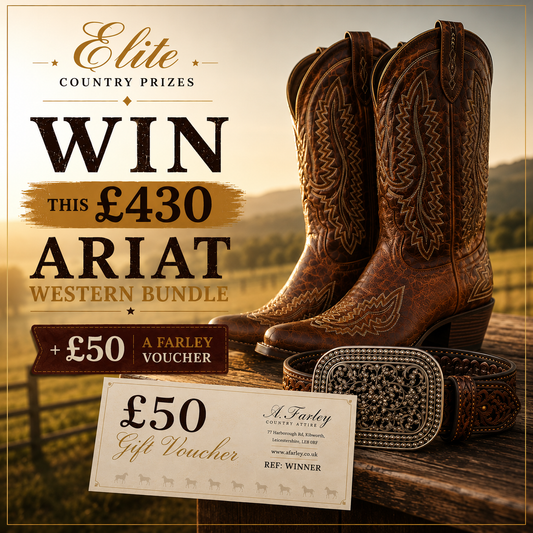 Win This £430 Ariat Western Bundle – Casanova Boots, Belt & £50 Voucher