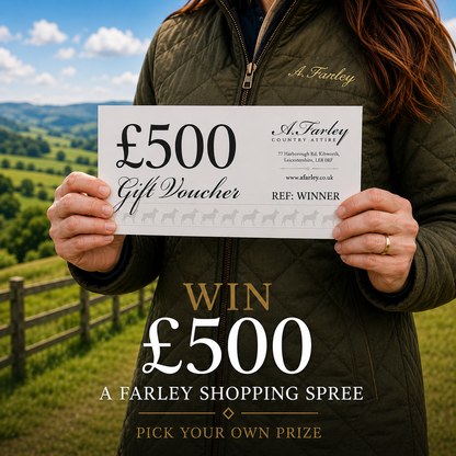 Won - £500 A Farley Country Attire Shopping Spree