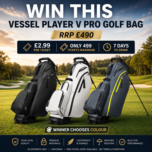 Win This £490 Vessel Player V Pro Golf Bag