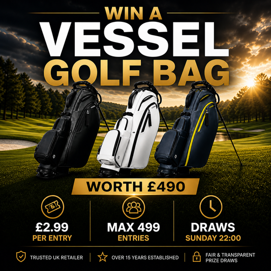 Win This £490 Vessel Player V Pro Golf Bag