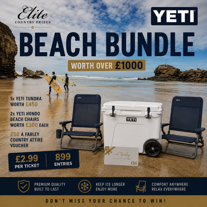 Win An Amazing YETI Beach Bundle Worth Over £1000!
