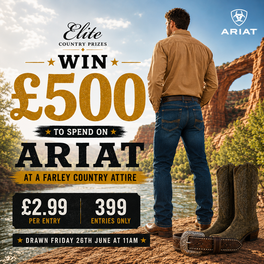 Win a £500 Ariat Shopping Spree at A Farley Country Attire