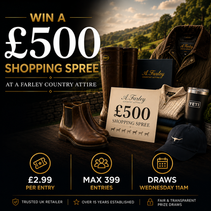 Won - £500 A Farley Country Attire Voucher