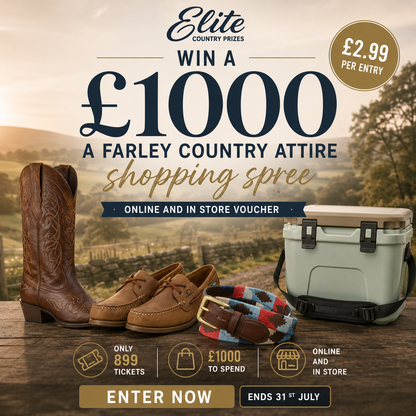 Win a £1000 A Farley Country Attire Shopping Spree