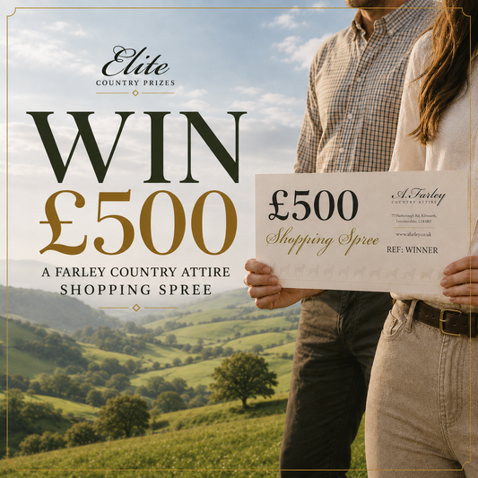 Win a £500 A Farley Country Attire Shopping Spree