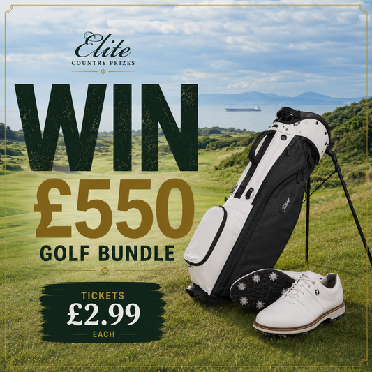 Win Titleist LinksLegend Golf Bag & FootJoy Premiere Shoes (Worth £550)