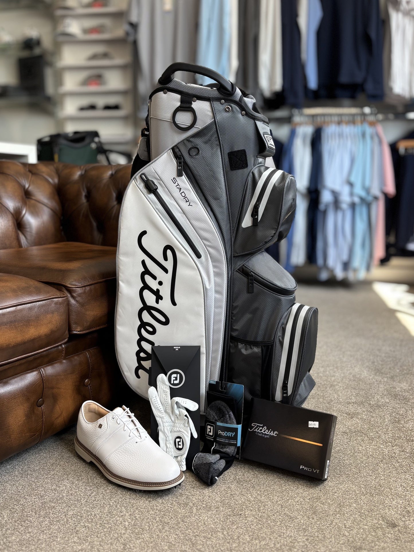 Win a Titleist & FootJoy Golf Bundle + £50 Voucher (Worth £600)