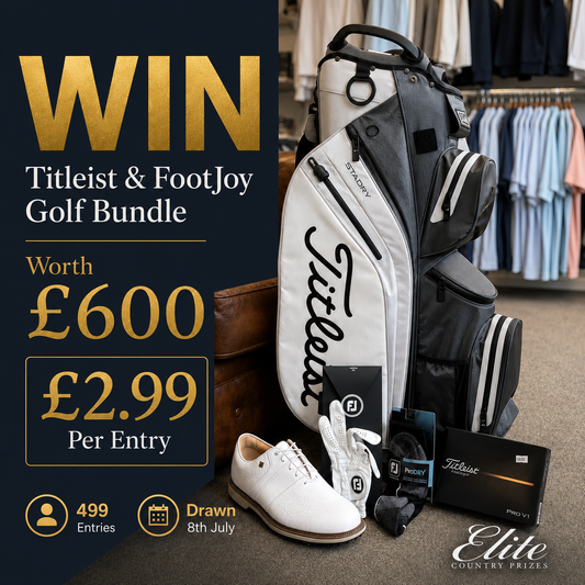 Win a Titleist & FootJoy Golf Bundle + £50 Voucher (Worth £600)