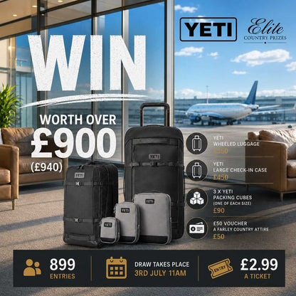 Win This Ultimate YETI Travel Bundle Worth Over £900!