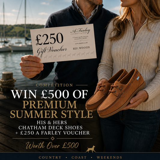 Win His & Hers Chatham Deck Shoes + £250 Voucher (Worth Over £500)