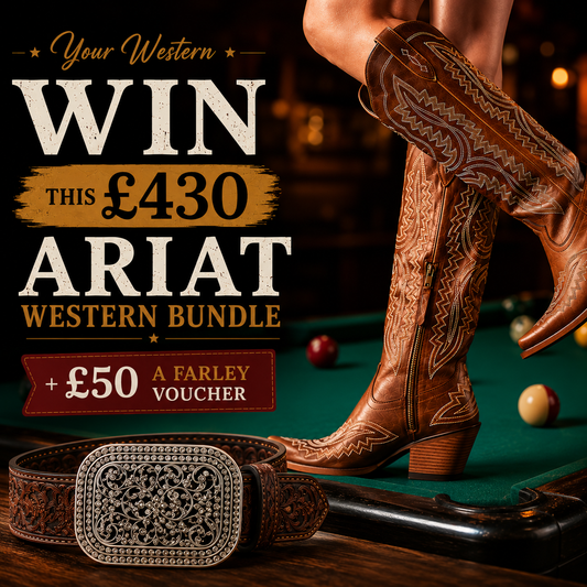 Win This £430 Ariat Western Bundle – Casanova Boots, Belt & £50 Voucher