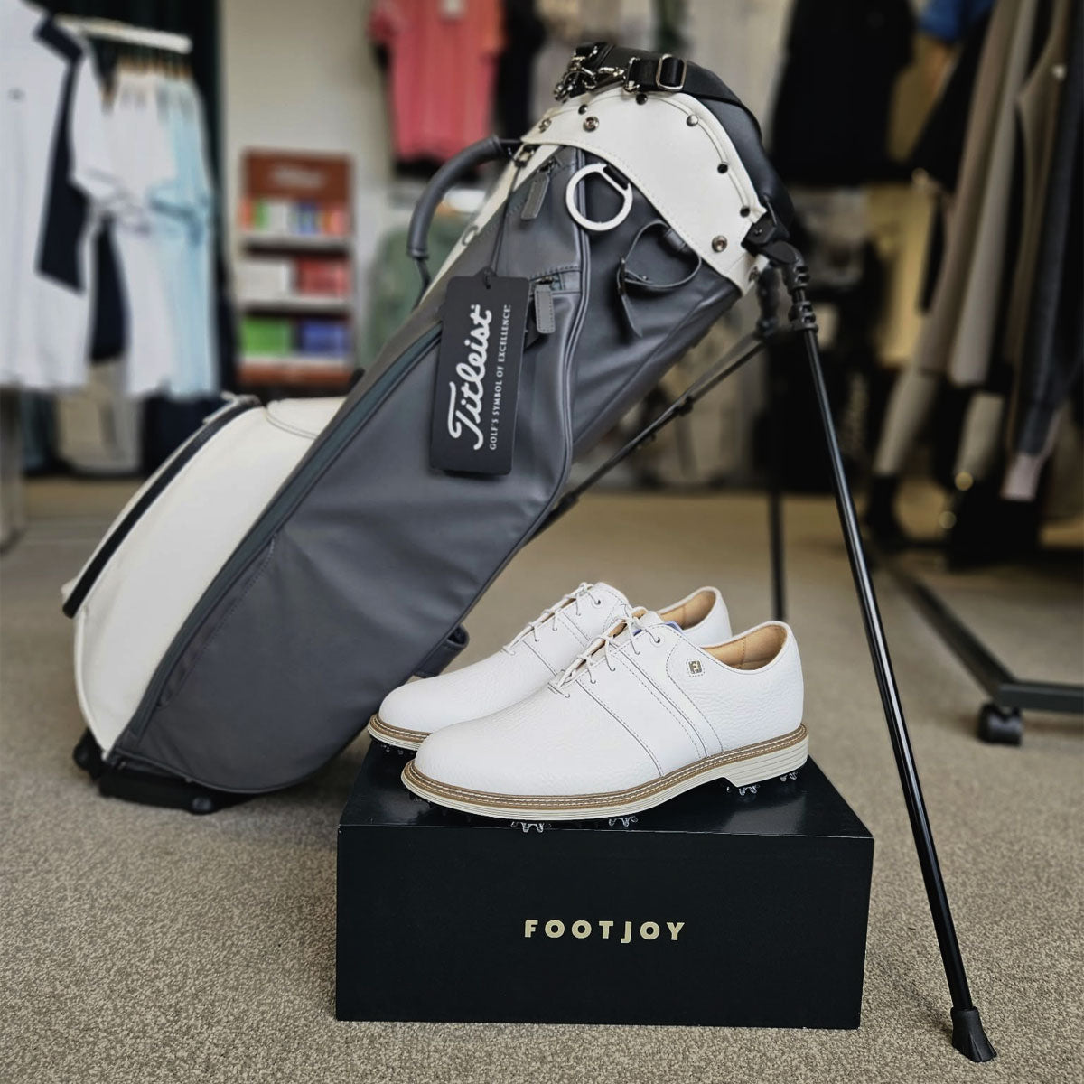 Win this £550 Golf Bundle - Titleist Bag & FootJoy Shoes