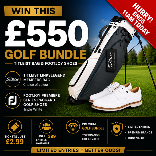 Win Titleist LinksLegend Golf Bag & FootJoy Premiere Series Shoes (Worth £550)
